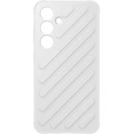 Чехол-накладка Samsung GP-FPS921SACJR Shield Case для Galaxy S24, светло-серый - фото 1