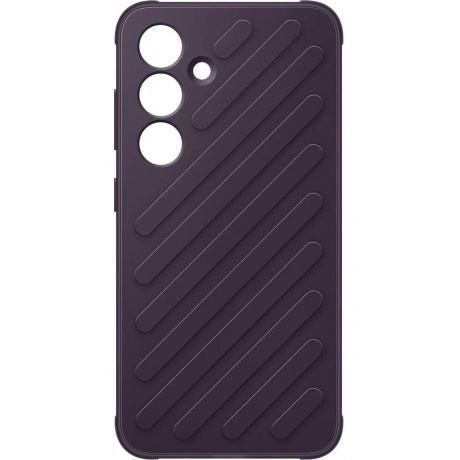 Чехол-накладка Samsung GP-FPS921SACVR Shield Case для Galaxy S24, темно-фиолетовый - фото 1