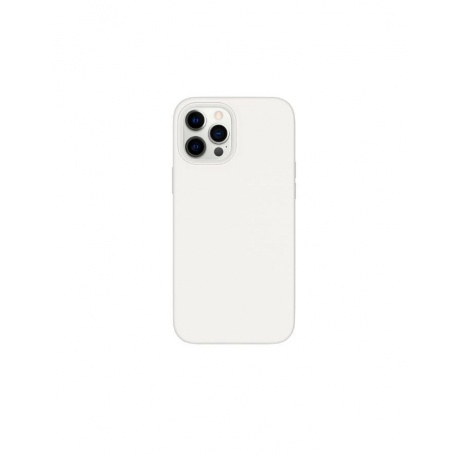 Чехол защитный VLP c MagSafe для iPhone 12 ProMax, белый - фото 1