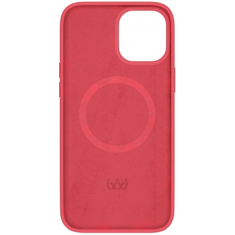 Чехол защитный VLP c MagSafe для iPhone 12 ProMax, красный - фото 2