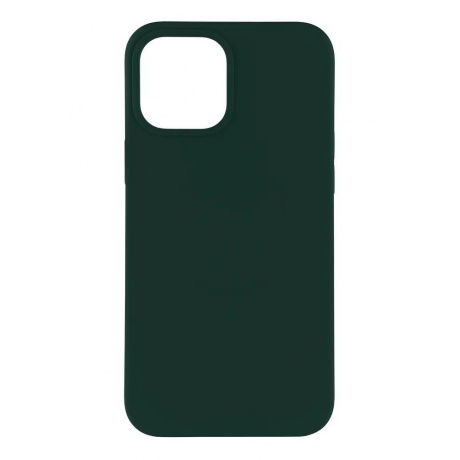 Чехол защитный VLP c MagSafe для iPhone 12 ProMax, темно-зеленый - фото 4