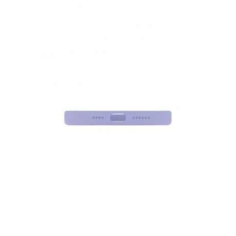 Чехол защитный VLP c MagSafe для iPhone 12 ProMax, фиолетовый - фото 4