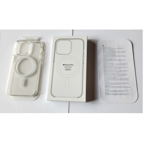 Чехол Apple IPhone 13 Pro Clear Case with MagSafe (MM2Y3ZM/A) - фото 9