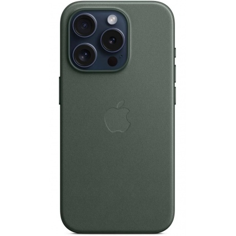 Чехол Apple IPhone 15 Pro FineWoven  Case with MagSafe Evergreen (MT4U3FE/A) - фото 2