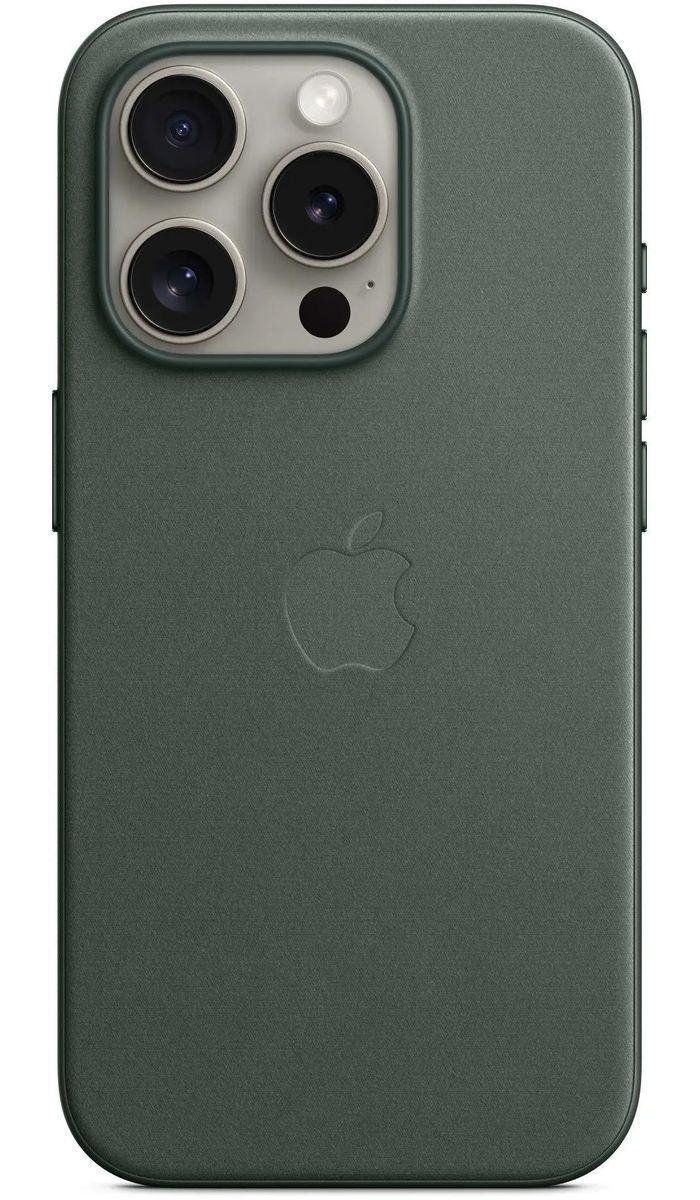 Чехол Apple IPhone 15 Pro FineWoven Case with MagSafe Evergreen (MT4U3FE/A)