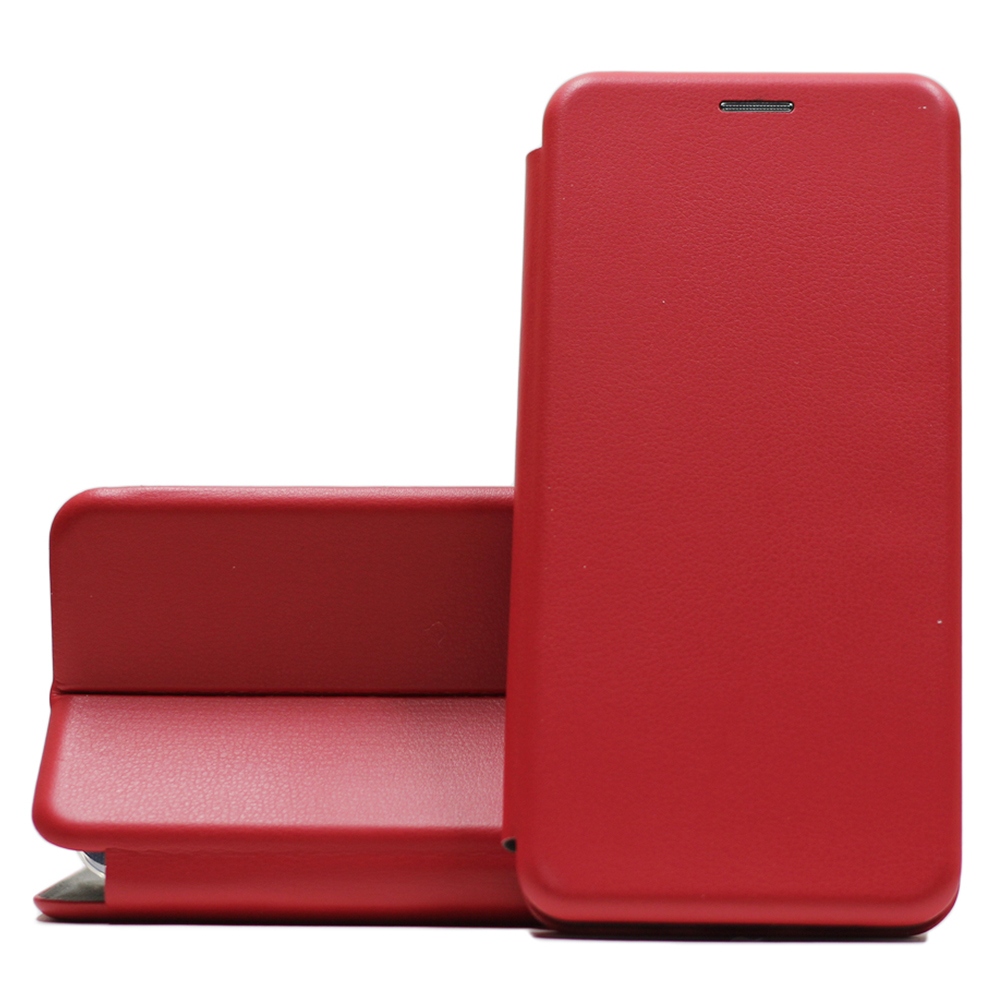 Чехол-книжка WELLMADE для Xiaomi Redmi 13C / Poco C65 красный чехол книжка redline для xiaomi redmi 13c poco c65 красный