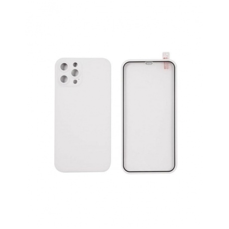 Защитный комплект Red Line 360° Full Body для iPhone 12 Pro Max белый УТ000026509 - фото 1