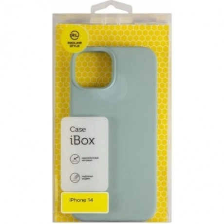 Чехол Red Line для iPhone 14, для MagSafe, кожаный, оливковый УТ...