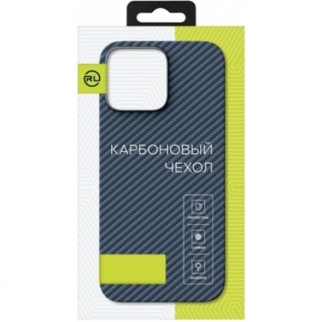 Чехол Red Line для iPhone 15 Plus, для MagSafe, карбон, матовый,...