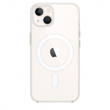 Чехол оригинальный для Apple iPhone 13 Clear Case with MagSafe, прозрачный (mm2x3fe) - фото 1