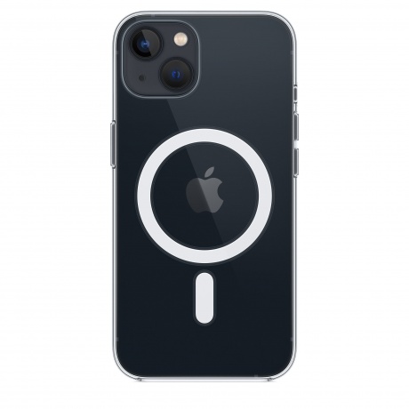Чехол оригинальный для Apple iPhone 13 Clear Case with MagSafe, прозрачный (mm2x3fe) - фото 2