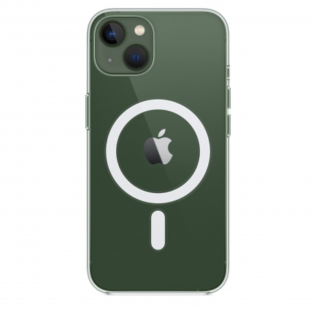Чехол оригинальный для Apple iPhone 13 Clear Case with MagSafe, прозрачный (mm2x3fe) - фото 4