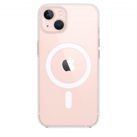 Чехол оригинальный для Apple iPhone 13 Clear Case with MagSafe, прозрачный (mm2x3fe) - фото 5