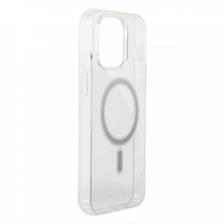 Накладка пластик Red Line для iPhone 15 Pro Max, для MagSafe прозрачная УТ000038600 - фото 3