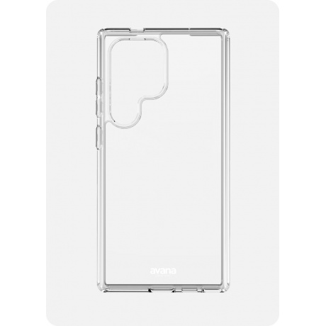 Чехол AVANA ICE для Samsung Galaxy S24 Ultra, прозрачный - фото 2