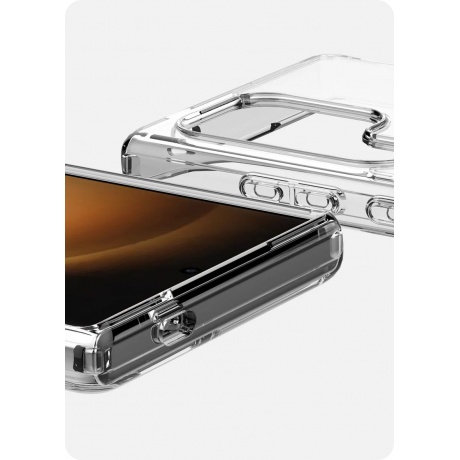 Чехол AVANA ICE для Samsung Galaxy S24 Ultra, прозрачный - фото 5