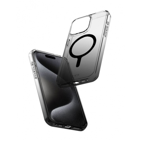 Чехол AVANA SUNRISE Compatible with MagSafe для iPhone 15 Pro Max (6.7&quot;), дымчатый - фото 2