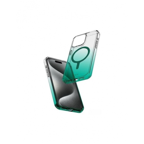 Чехол AVANA SUNRISE Compatible with MagSafe для iPhone 15 Pro Max (6.7&quot;), зеленый - фото 2