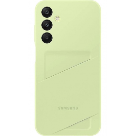 Чехол Samsung EF-OA256TMEGRU Card Slot Case для Galaxy A25 лайм - фото 4