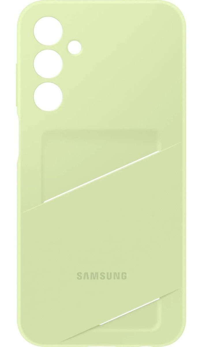 Чехол Samsung EF-OA256TMEGRU Card Slot Case для Galaxy A25 лайм для huawei y6p противоударный hd прозрачный силиконовый тпу мягкий чехол для мобильного телефона чехол накладка на заднюю крышку чехол funda