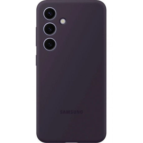 Чехол Samsung EF-PS926TEEGRU Silicone Cover для Galaxy S24+, темно-фиолетовый - фото 1