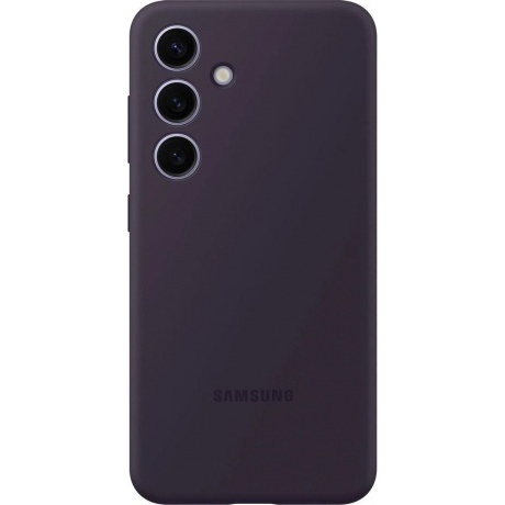 Чехол Samsung EF-PS926TEEGRU Silicone Cover для Galaxy S24+, темно-фиолетовый - фото 1