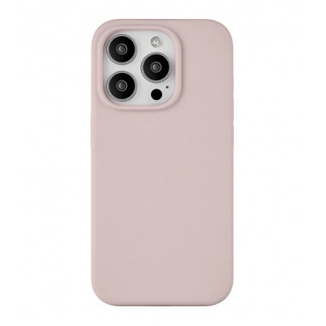 Чехол для Apple iPhone 15 Pro Max uBear Touch Mag Case Magsafe розовый - фото 1