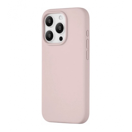 Чехол для Apple iPhone 15 Pro Max uBear Touch Mag Case Magsafe розовый - фото 2