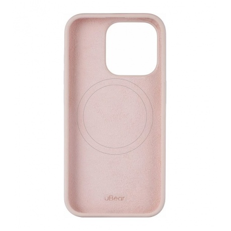 Чехол для Apple iPhone 15 Pro Max uBear Touch Mag Case Magsafe розовый - фото 3