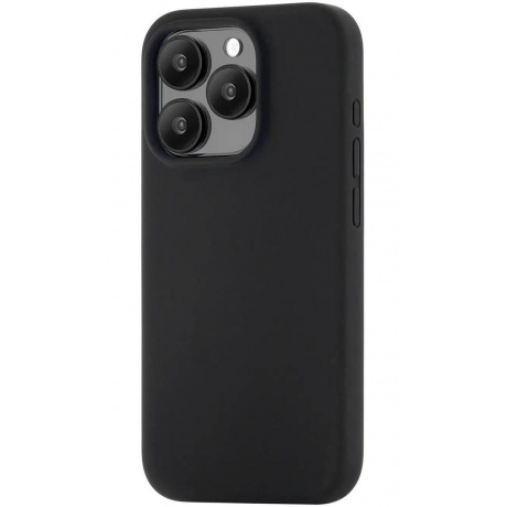 Чехол для Apple iPhone 15 Pro uBear Touch Mag Case Magsafe черный - фото 1