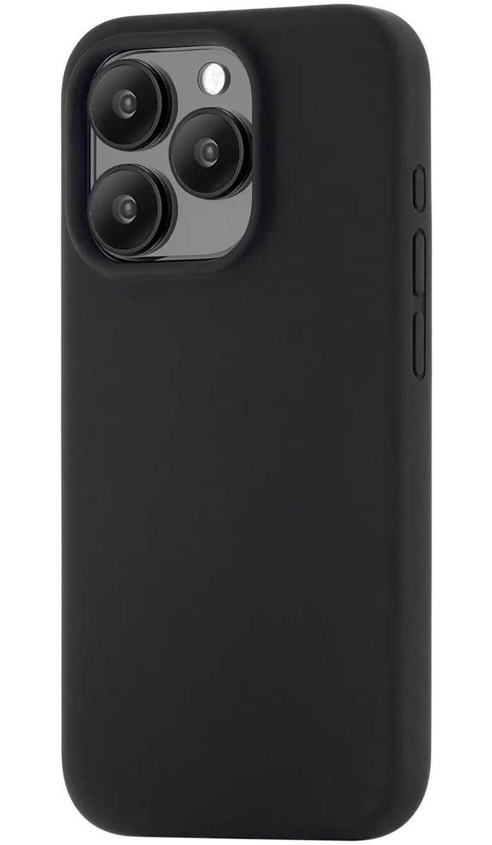 Чехол для Apple iPhone 15 Pro uBear Touch Mag Case Magsafe черный CS263BL61PTH-I23M - фото 1