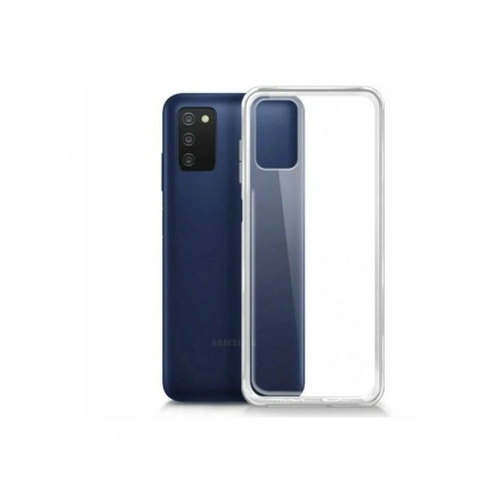 Чехол для Samsung Galaxy A03 Zibelino Ultra Thin Case прозрачный - фото 1