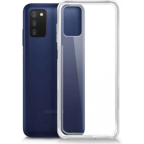 Чехол для Samsung Galaxy A03S Zibelino Ultra Thin Case прозрачный - фото 1