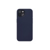 Чехол защитный VLP Ecopelle Case с MagSafe для iPhone 15, синий ...