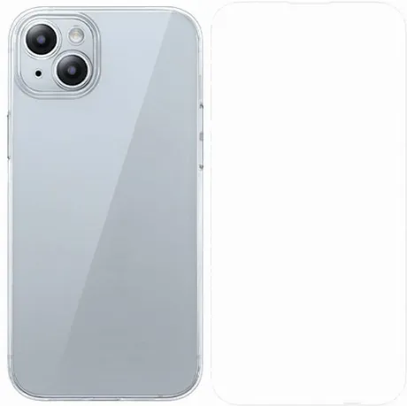 Чехол для телефона Baseus Corning Series для iPhone 15 Plus проз...