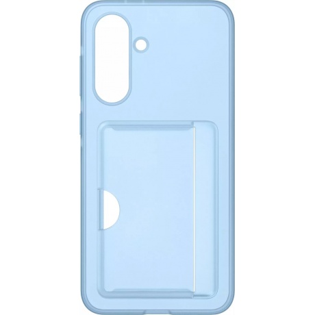 

Чехол (клип-кейс) Samsung для Samsung Galaxy A36 Card Slot Case A36 голубой (EF-OA366TLEGRU)