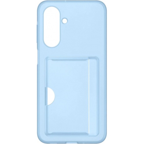 

Чехол (клип-кейс) Samsung для Samsung Galaxy A17 Card Slot Case A17 голубой (EF-OA176TLEGRU)