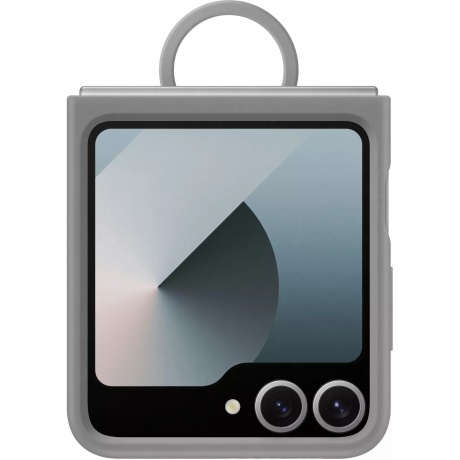 

Чехол-накладка Samsung EF-PF741TJEGRU Silicone Case для Galaxy Z Flip 6/Z Flip 7 FE серый