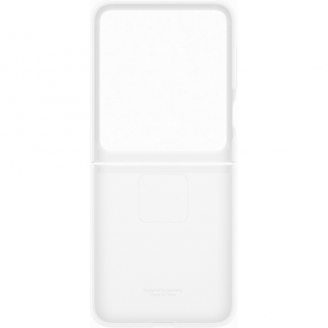 

Чехол-накладка Samsung EF-PF741TWEGRU Silicone Case для Galaxy Z Flip 6/Z Flip 7 FE белый