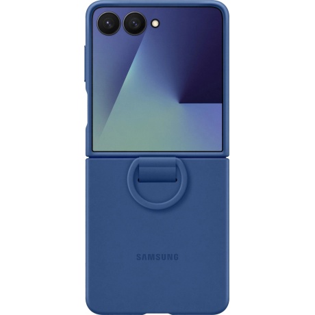 

Чехол-накладка Samsung EF-PF766TNEGRU Ring Silicone Case для Galaxy Z Flip7 синий