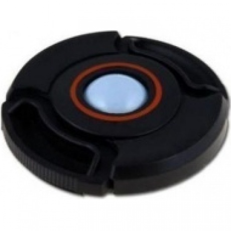 Крышка Flama FL-WB52С на объектив для защиты и установки баланса белого, 52mm, цвет черный/красный - фото 3