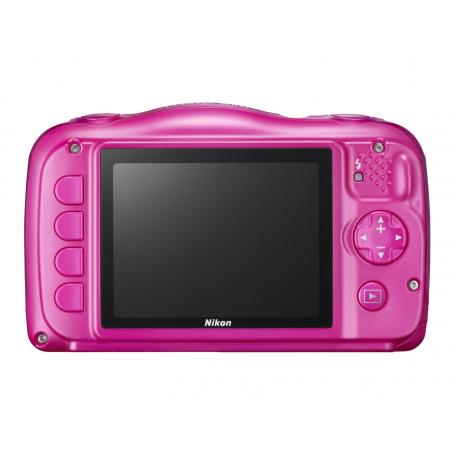 Цифровой фотоаппарат Nikon Coolpix W100 с рюкзаком Pink - фото 2