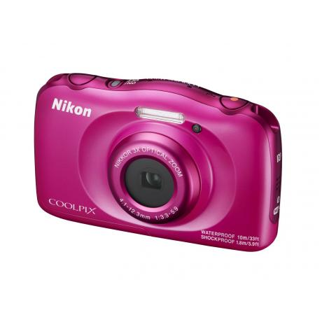 Цифровой фотоаппарат Nikon Coolpix W100 с рюкзаком Pink - фото 3