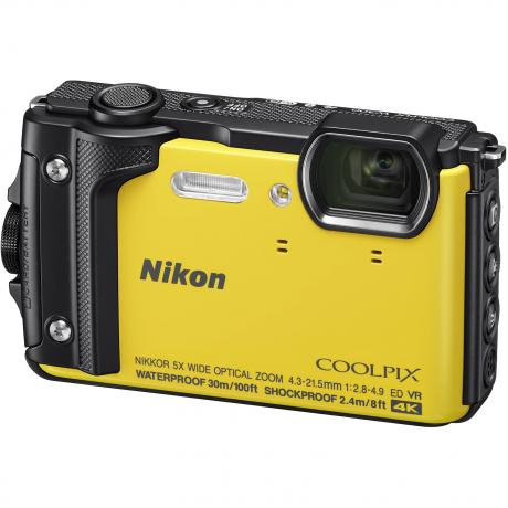 Цифровой фотоаппарат Nikon Coolpix  W300 Yellow - фото 1