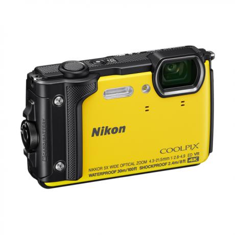 Цифровой фотоаппарат Nikon Coolpix  W300 Yellow - фото 3
