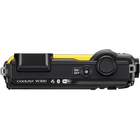 Цифровой фотоаппарат Nikon Coolpix  W300 Yellow - фото 5