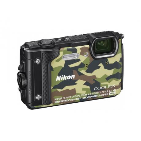 Цифровой фотоаппарат Nikon Coolpix W300 Camouflage - фото 2