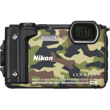 Цифровой фотоаппарат Nikon Coolpix W300 Camouflage - фото 4