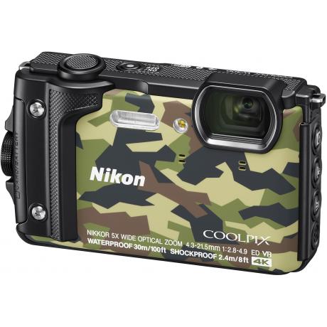 Цифровой фотоаппарат Nikon Coolpix W300 Camouflage - фото 5