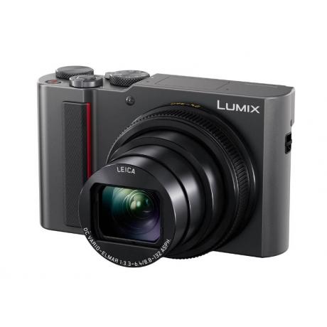 Цифровой фотоаппарат Panasonic Lumix DMC-TZ200 Silver - фото 4
